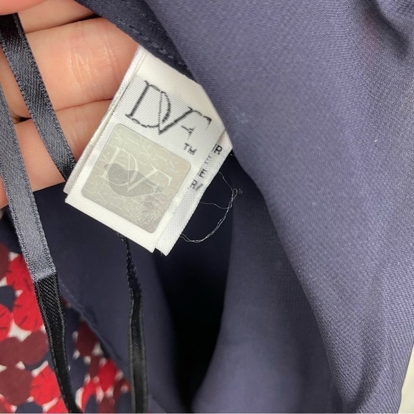 Diane Von Furstenberg Kourtni silk sheath dress size 14 - Picture 11 of 15